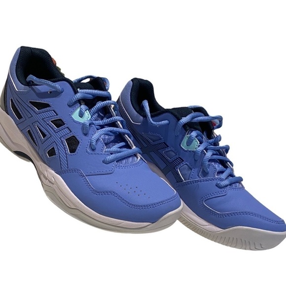 Asics Shoes - ASICS Womens leather sneakers Size 9    Blue  Pre-owned  Great condition!